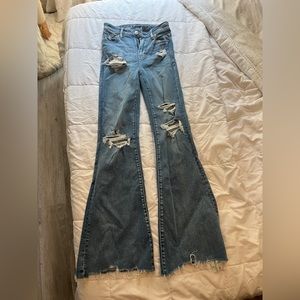 American Eagle Super High Rise Ne(x)t level stretch jeans